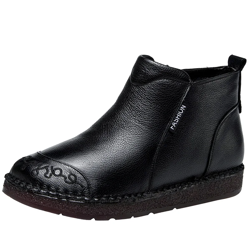 GKTINOO/обувь из натуральной кожи женские ботинки коллекция 2019 года сезон осень-зима