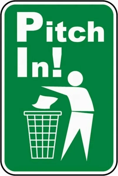 

Warning Sign Safety Sign Pitch In Sign Notice Sign Caution Tin Sign
