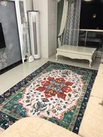 New Design House Miniature Turkish Style Carpet Bedroom Yoga Mat for 2M*3M Large Sizes Mats Living Room Rugs CF