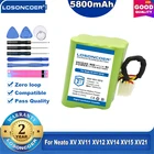 LOSONCOER 5800 мАч, литий-ионный аккумулятор Батарея для Neato батарея XV Батарея XV11 XV12 XV14 XV15 XV21 XV25 XV Essential XV Pro робот пылесос