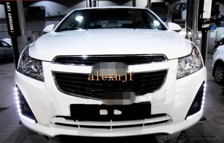Для Chevrolet Cruze Дневной светильник,~ ;! Светодиодный, Cruze противотуманный светильник, astra, astro, avalanche, suburban