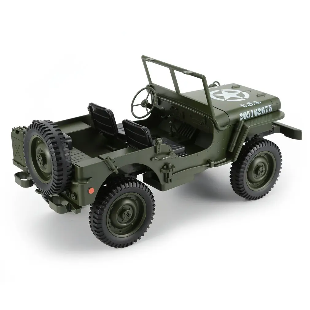 C606 1:10 RC Автомобиль 2,4G 4WD трансформер пульт дистанционного управления свет джип четырехколесный привод внедорожный военный альпинистский автомобиль Детский подарок