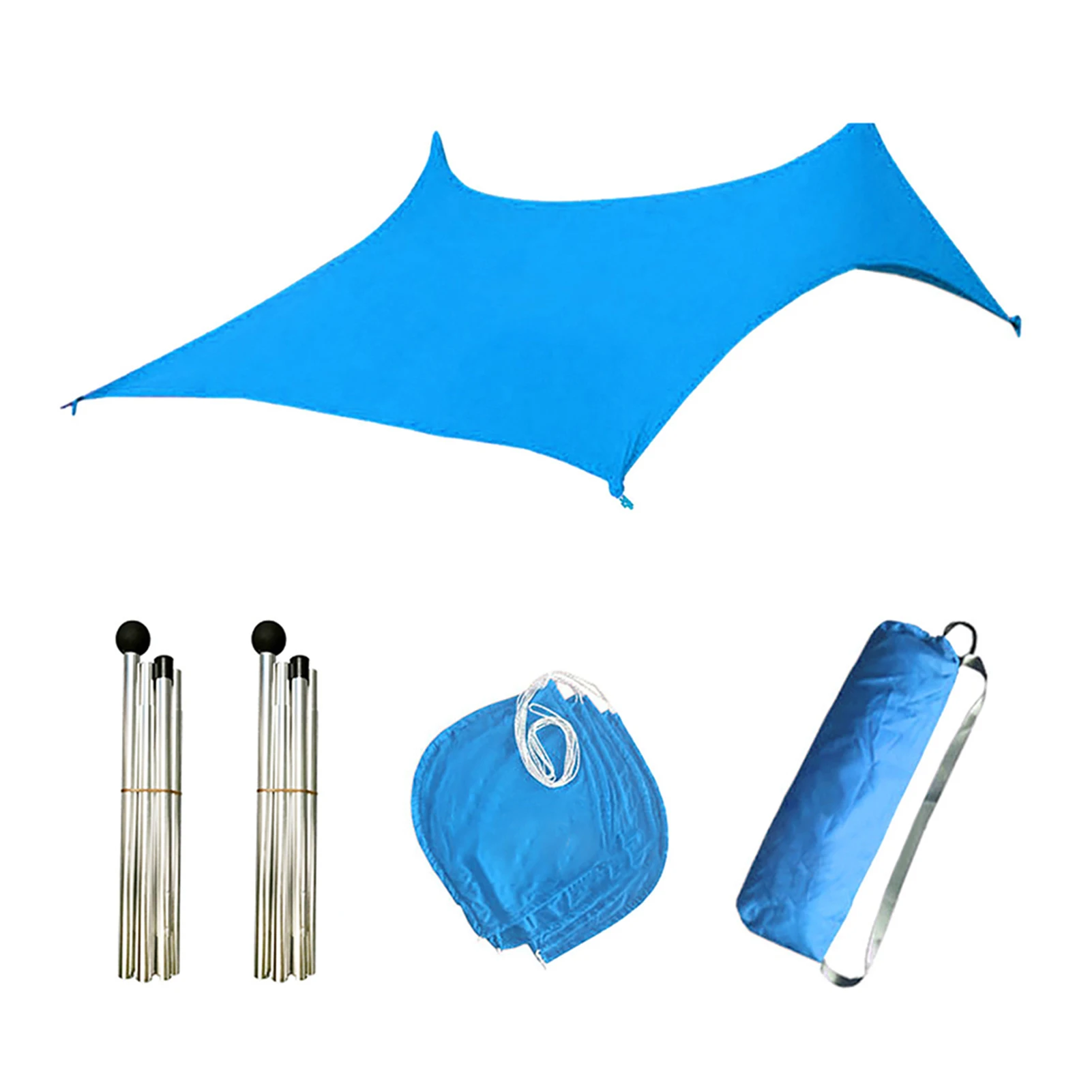

Beach Tent Sunshade Awning Anti Ultraviolet Outdoor Family Camping Umbrella SM