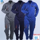 Рабочий Комбинезон, унисекс, 2021, Рабочая спецодежда для ремонта автомобилей, механика, размера плюс