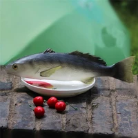 freshwater seafood food fish model simulation pu fake kid toys model kitchen decoration props teaching materials teaching aids