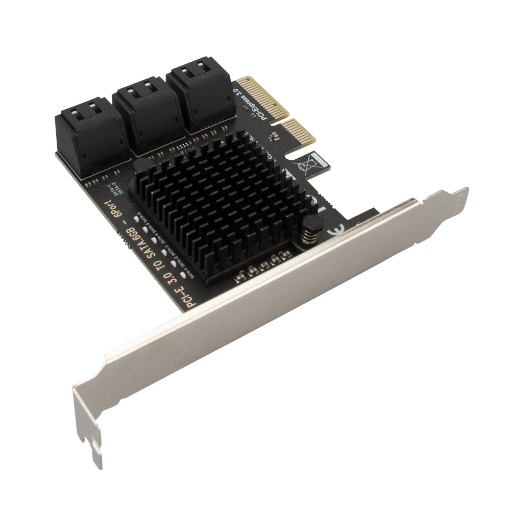 плата расширения pci e на sata3 0 адапт