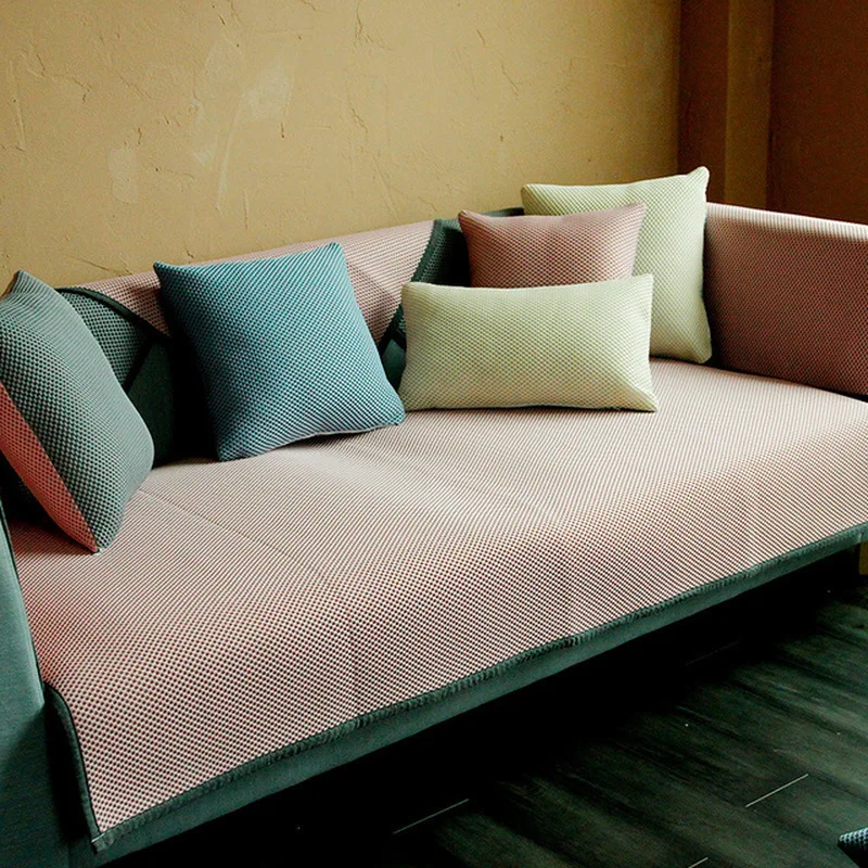 Воздухопроницаемые диваны наволочки для диванов летние чехлы гостиной ледяной
