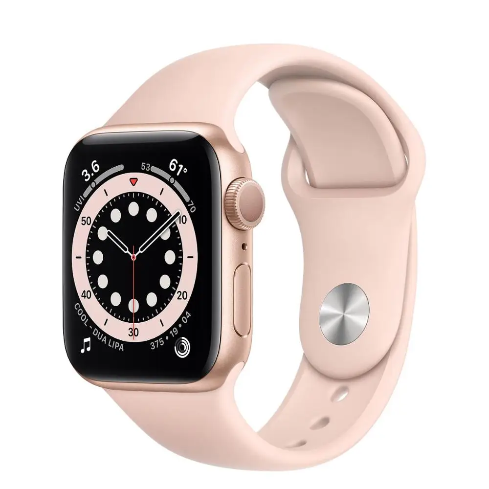 Умные часы Apple Watch 6 Смарт-часы с датчиком уровня кислорода в крови ЭКГ 40/44 мм GPS Wi-Fi