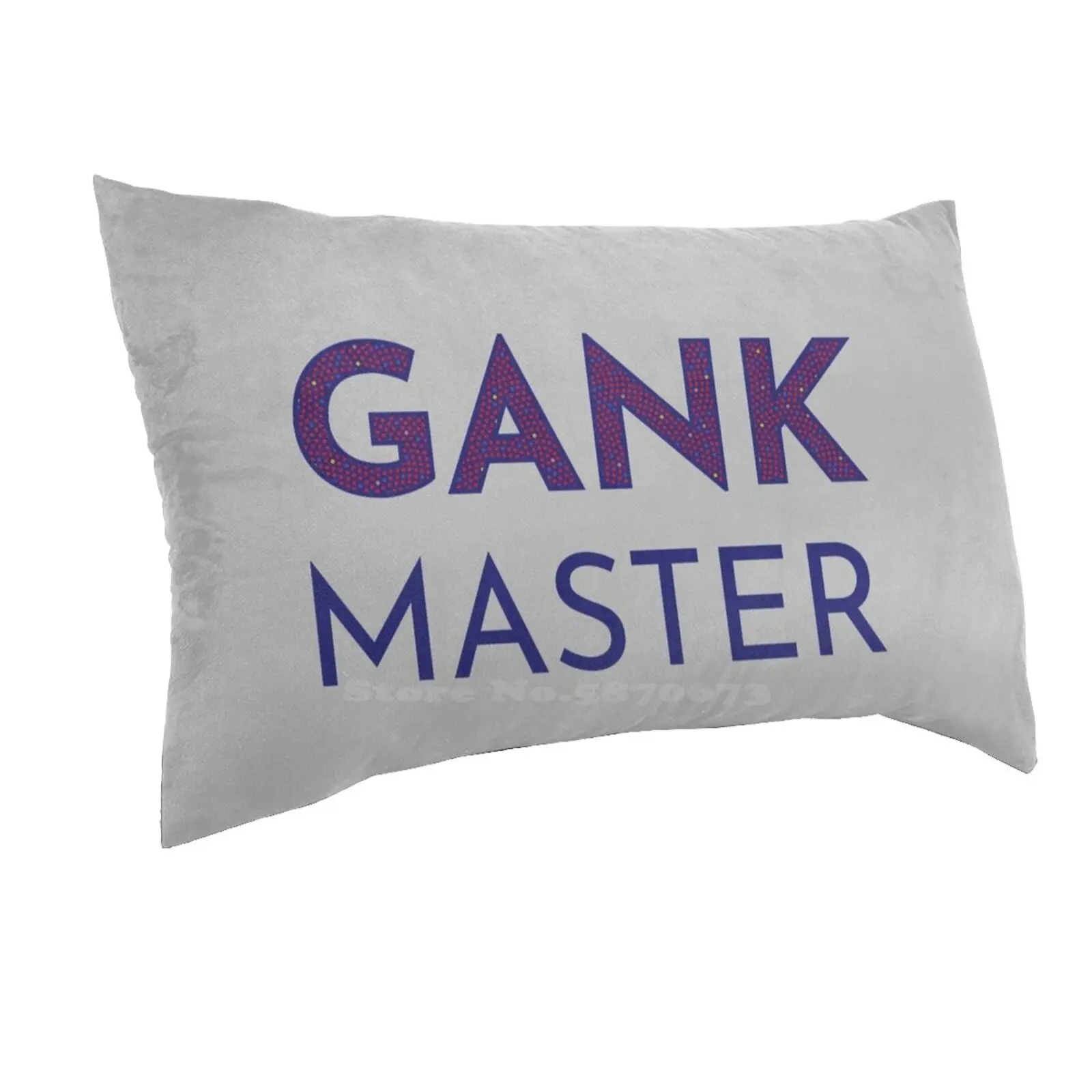 Модная наволочка для кровати Gank Master-фиолетовая акулья кожа переноски видеоигр