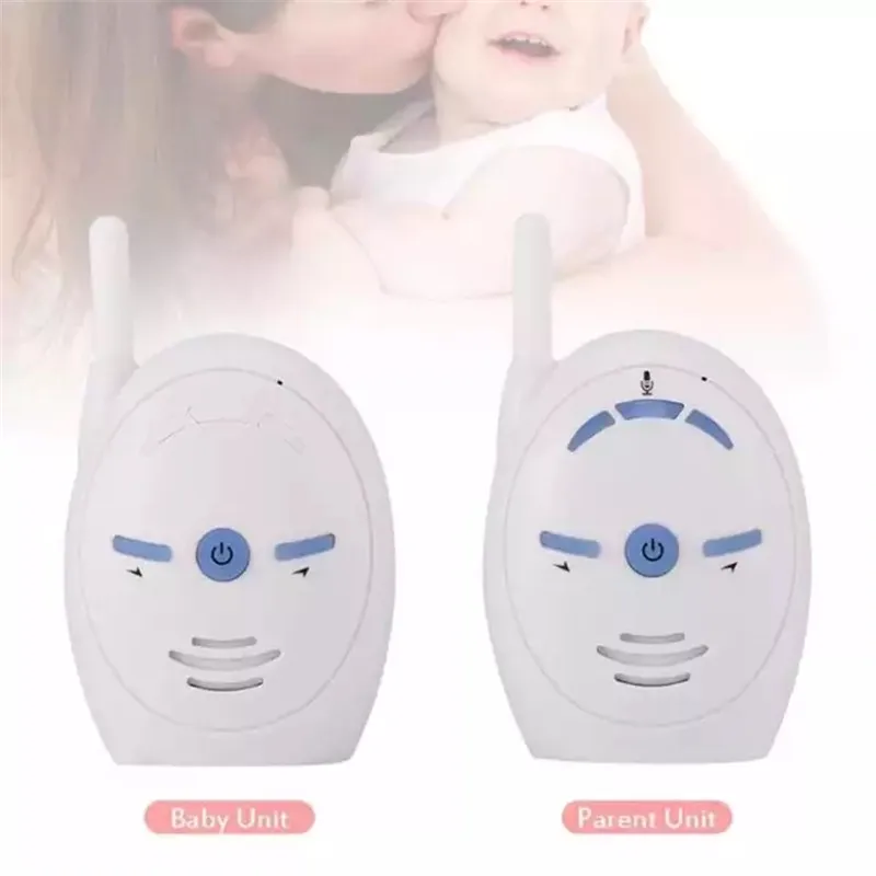 V20 Портативный няня 2,4 монитор GHz Baby аудио цифровой речевых сообщений отсутствуют двойной разговор для переносного приемо-передатчика
