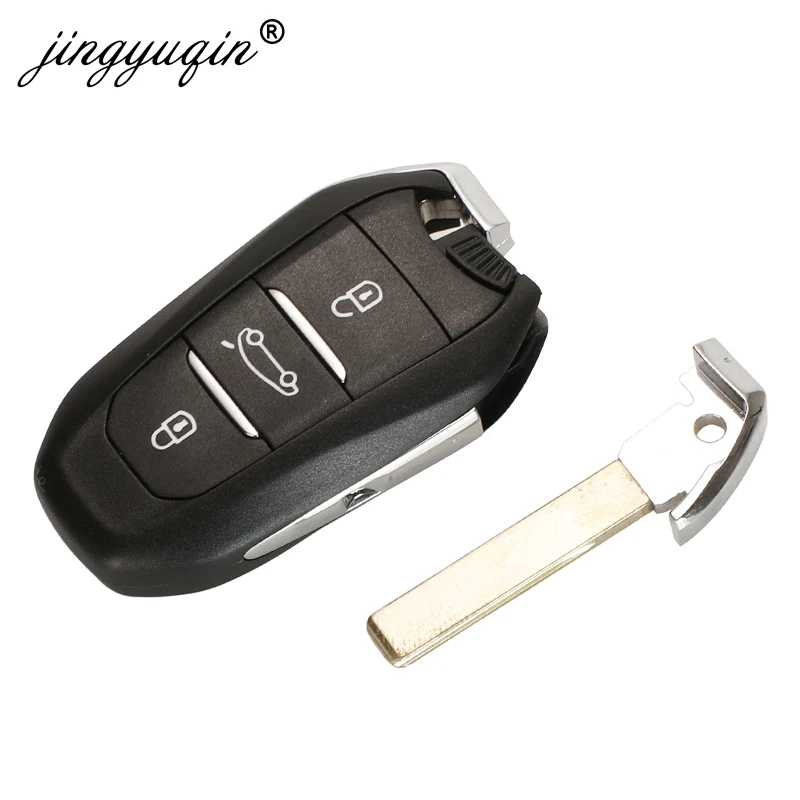 Jingyuqin для Citroen DS4 DS5 433 МГц PCF7953 ID46 Hitag2 чип Smart Keyless Go VA2 HU83 оригинальные запчасти