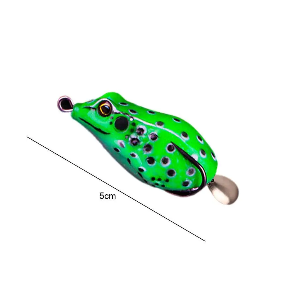

Luya Bait Lei Frog Long Shot New Modified Sequined Small Lei Frog Black Fish Snakehead Bionic Fake Bait