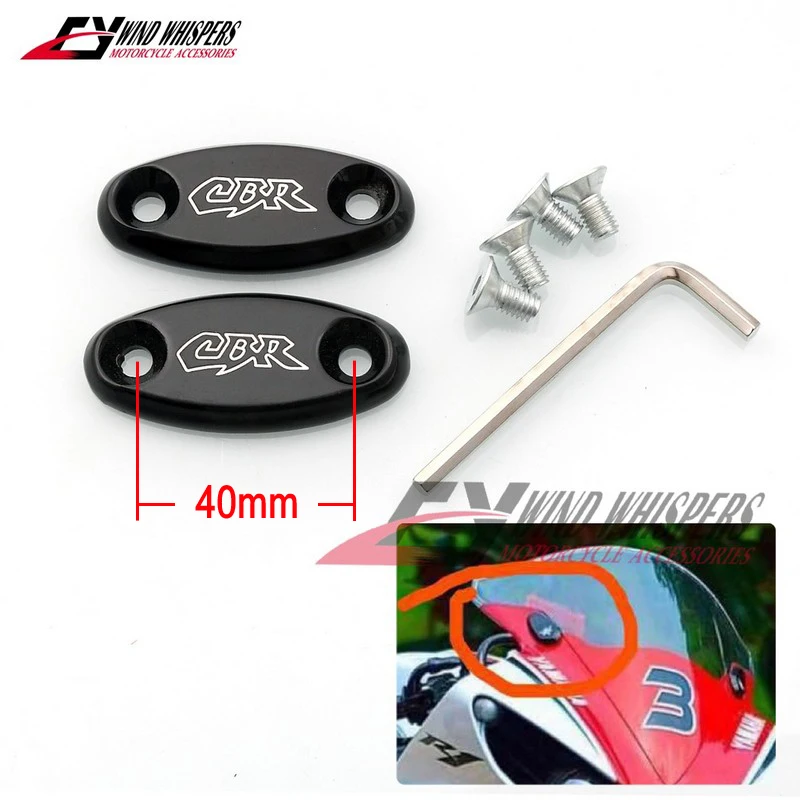 Задняя крышка для мотоциклетного зеркала задняя HONDA CBR600 F4 F4I CBR600RR CBR 954RR 929RR CBR1000