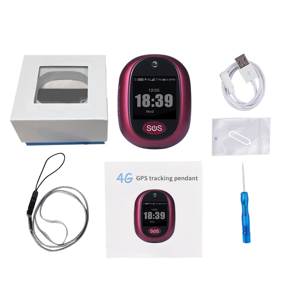 Детский GPS трекер 4G 600 мАч в режиме ожидания водонепроницаемый IP67 3G WCDMA 2G mini GSM