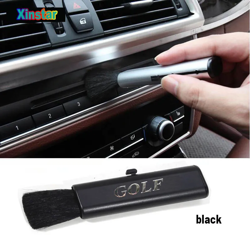 Из АБС-пластика для чистки салона автомобиля жидкостью под наклейка кисть VK VW Golf 6