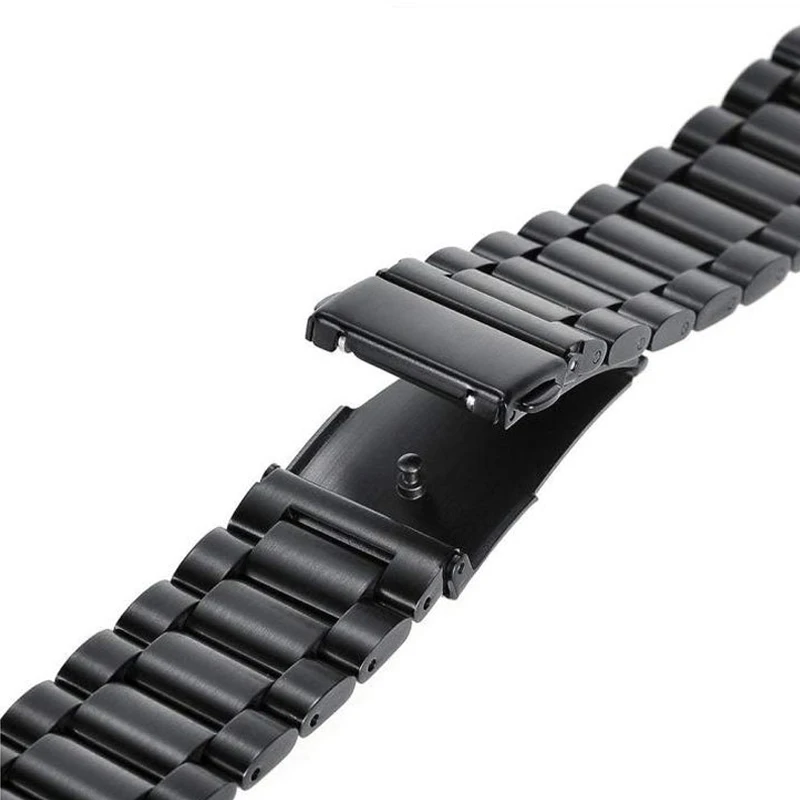 22 мм универсальный ремешок из нержавеющей стали для Samsung Galaxy Watch 46 мм/с зубчатой