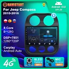 Автомагнитола на Android 10 для JEEP Compass Patriot 2010 2012 2013 2014 2015 2016 мультимедийный стерео DVD-плеер навигация GPS No 2din