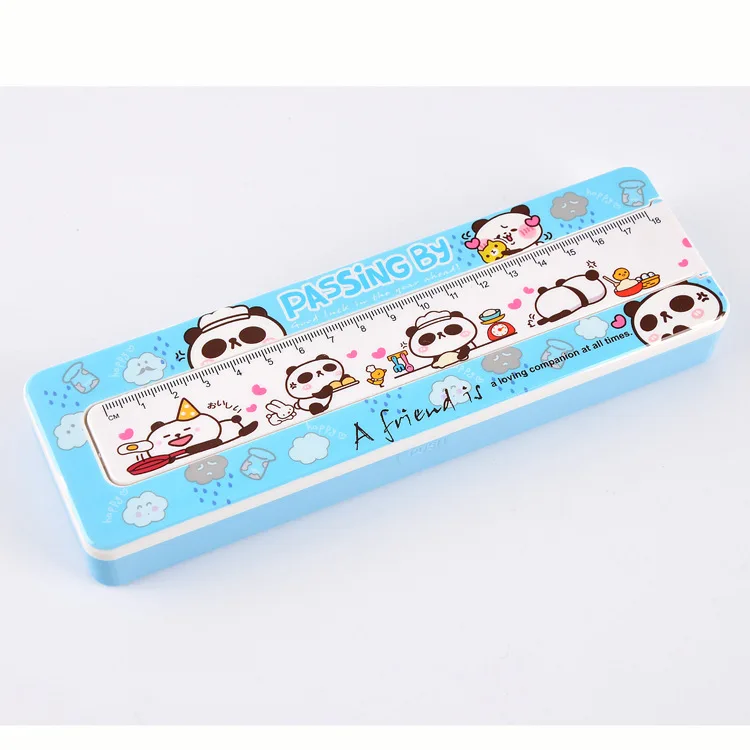 

New Korean-Style Children's Cartoon Candy-Colored Pencil Case Pencil Case Creative Single-Layer Plastic Student Storage Case Pen