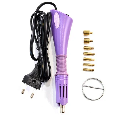 only the pen EU plug Функциональные Стразы Setter Hot Fix Стад аппликатор жезл-нагреватель набор инструментов для одежды кристалл камень DIY ручка - Цвет: only the pen EU plug