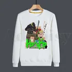 Новые классные Японские Аниме Dorohedoro Harajuku однотонные толстовки Модные мужскиеженские толстовки с длинным рукавом Уличная одежда Свитшот