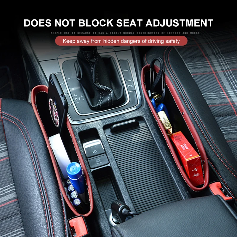 Чехол органайзер для автомобильных сидений из искусственной кожи|Все уборки| |