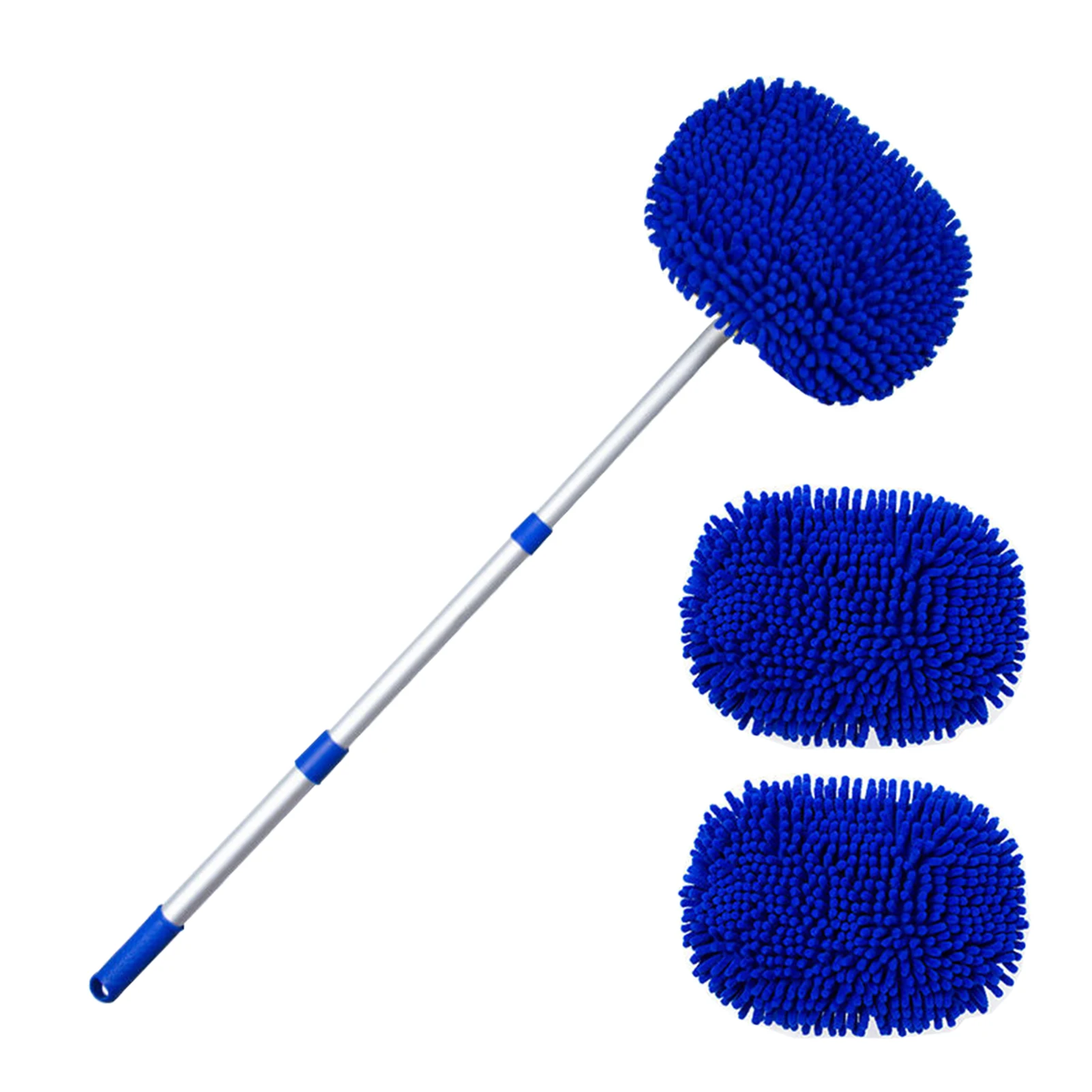 

Car Wash Brush Chenille Styling Vehicle Duster Telescopic Design Mop Cleaning Tool Versatile Soft Long Handle Portable Truck