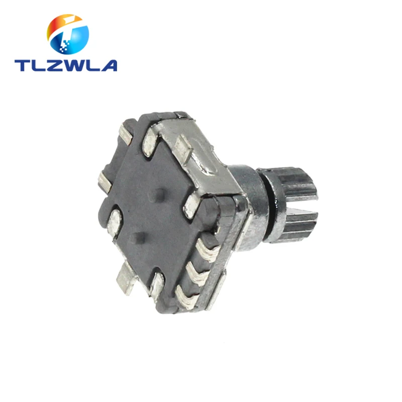 Переключатель поворотного энкодера EC11 5 шт. с нажимным переключателем