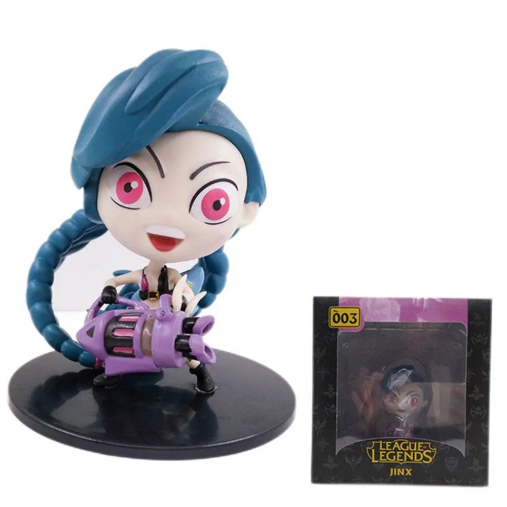 Arcane Jinx порошок аниме экшн-фигурка Adc игра милый персонаж мини кукла игрушки