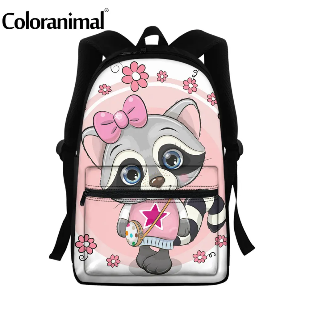 Популярные школьные ранцы Coloranimal рюкзак для мальчиков и девочек с 3D рисунком