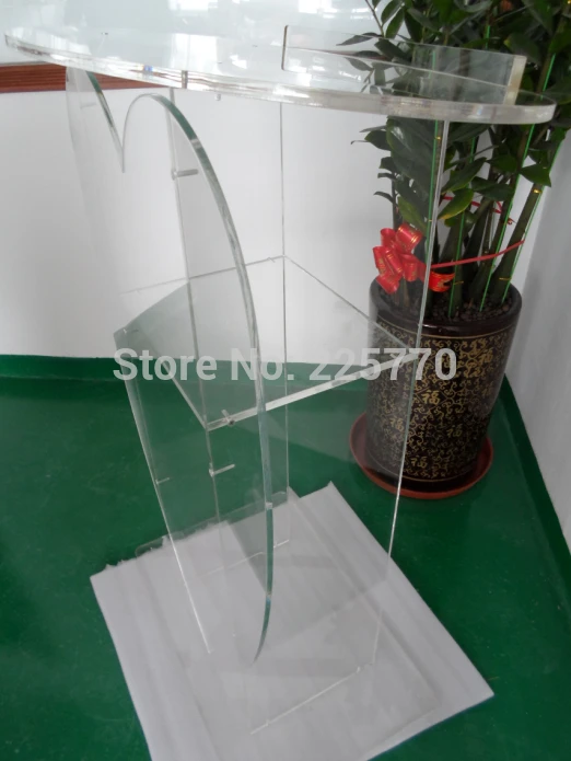 church acrylic podium/Acrylic heart-shaped lectern Acrylic Church Lectern Perspex Heart shaped | Мебель