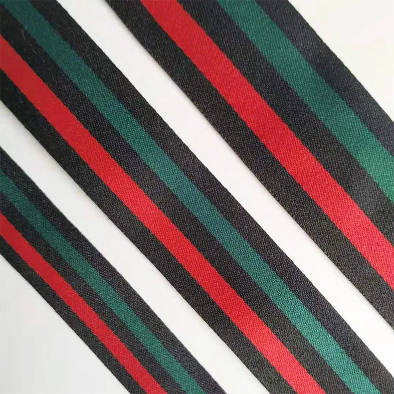 Новинка 1 4 см зеленая красная черная лента из полиэстера в рубчик для рукоделия