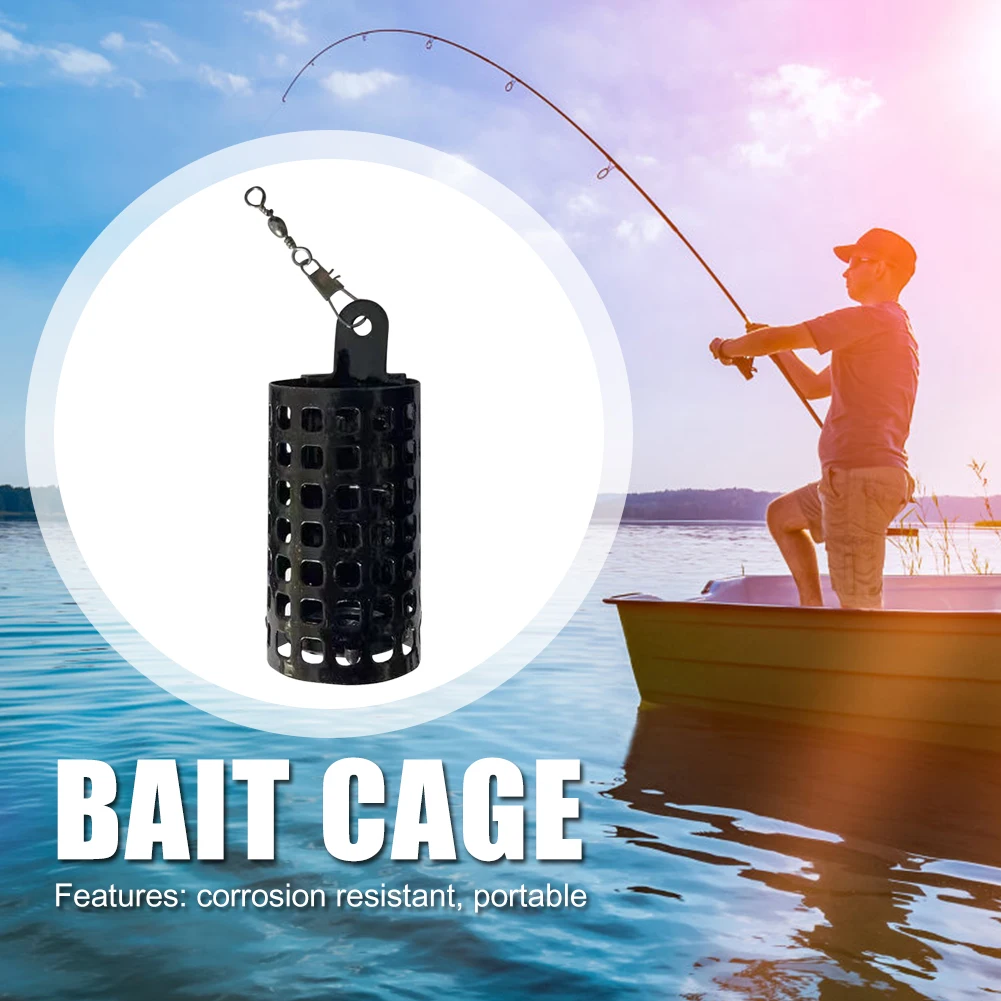 10 шт. квадратная рыболовная приманка фидер металлический контейнер для приманки