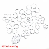 flowers leaves 2020 metal cutting dies diy scrapbooking paper photo album crafts knife mould card embossing mold stencils decor