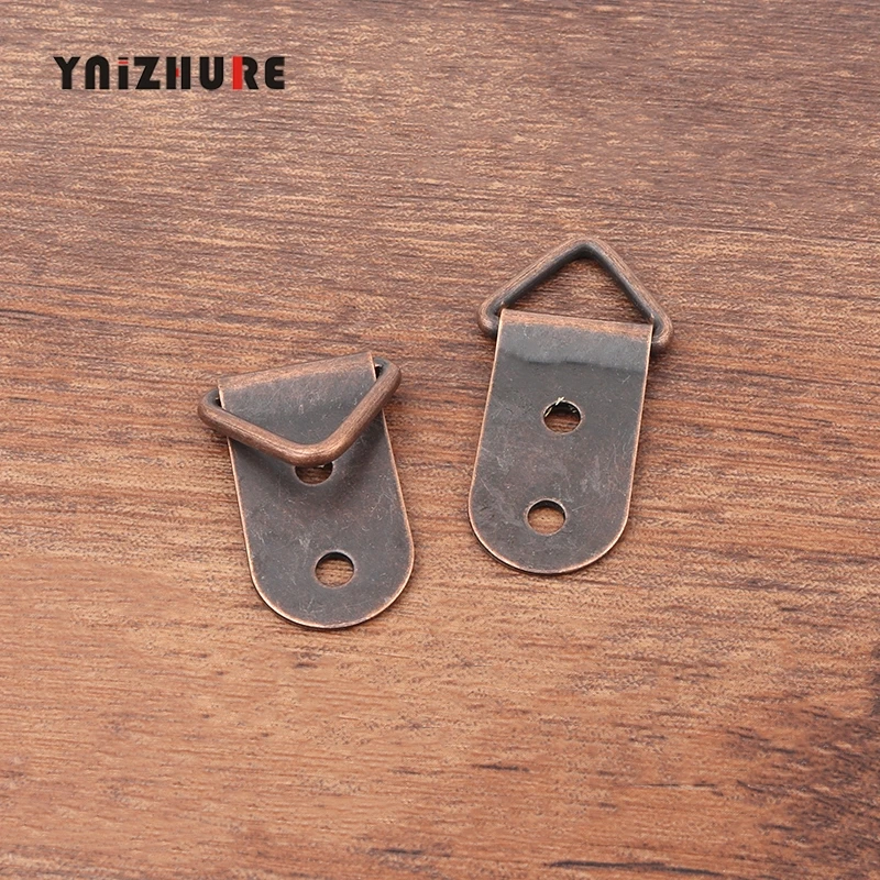 YNIZHURE 4 шт. 42*14 мм старинные маленькие треугольные отверстия крючок для украшения