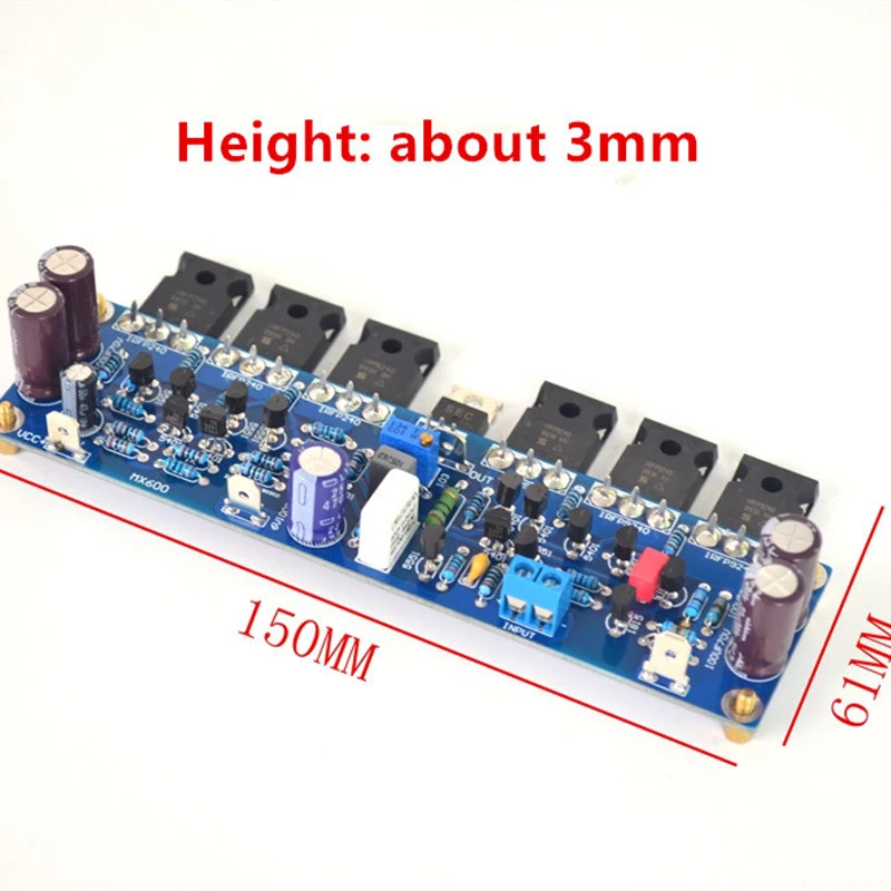 Мощность Плата усилителя IRF30W трубка с полевым эффектом класс AB класса Hi-Fi высокое