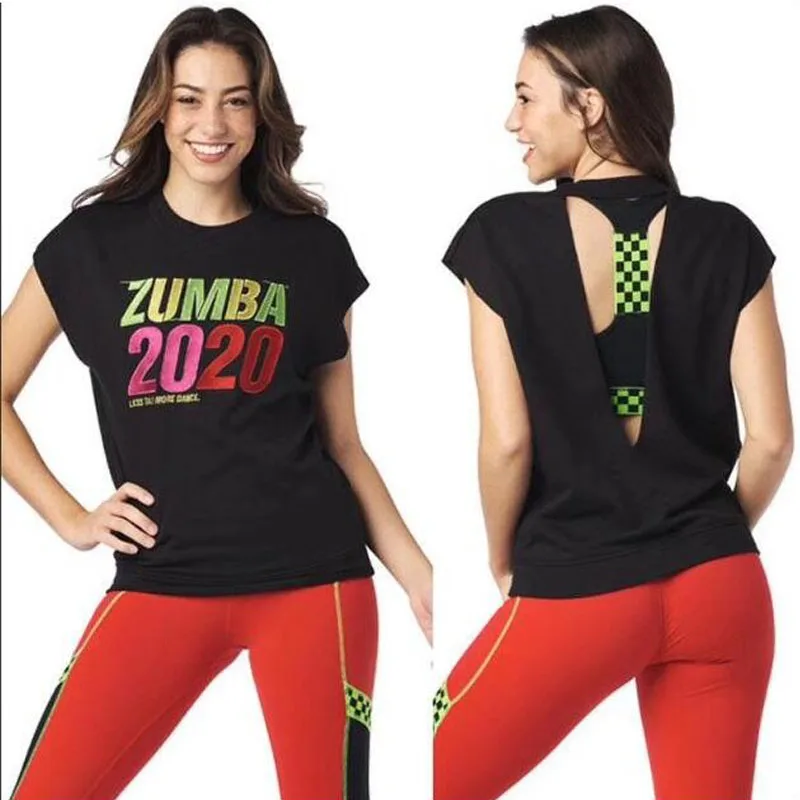 

Zumba dance yoga clothing aerobics clothing running clothing dance clothing ZUMB sports tops running T-shirt Z446