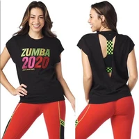 zumba dance yoga clothing aerobics clothing running clothing dance clothing zumb sports tops running t shirt z446