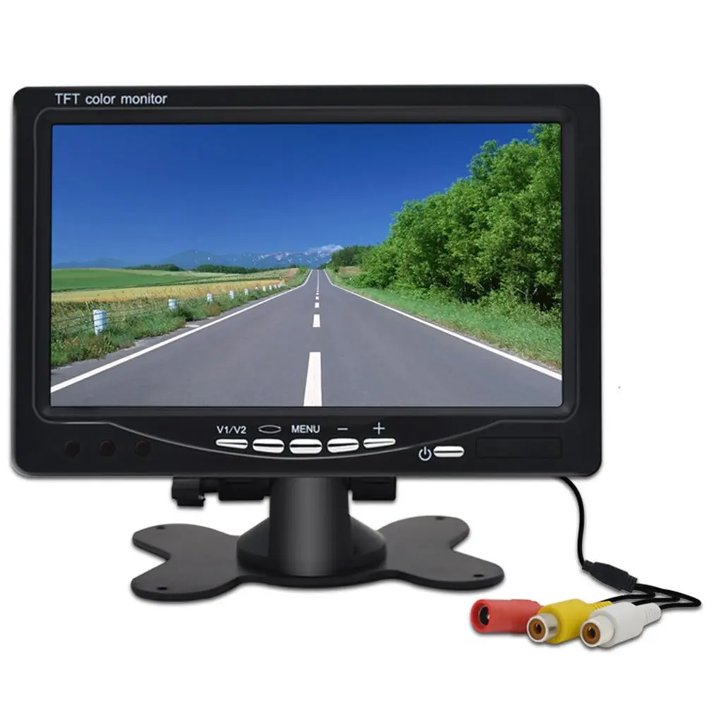 

7 Inch Car Monitoring Car Bracket Monitoring Visual Reversing Image Car Parts Car LCD Monitoring Devices