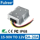 Понижающий преобразователь постоянного тока, 24 В, 36 В, 48 В, 60 в, 72 В до 12 В, 5 А, 10 А, 20 А, понижающий регулятор напряжения, автомобильная камера видеонаблюдения, модуль питания