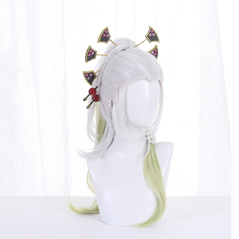 Парик для косплея из аниме комикса рассекающий демонов термостойкий