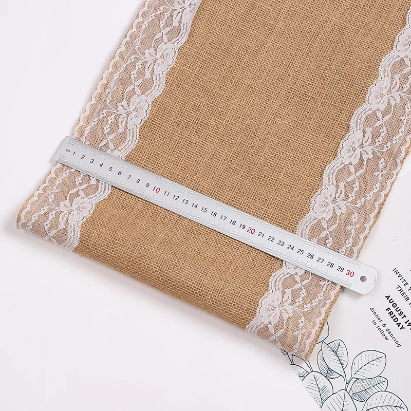 BALLE Natural Vintage Burlap Jute Hessian Ribbon Rolls 2Meters/lot for Home Decor Birthday Wedding Party Decoration | Дом и сад