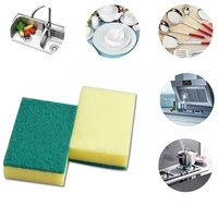 1pc sponge scouring pad multi use cleaning sponge kitchen cleaning eraser sponge car cleanser bathroom office dish z0k7