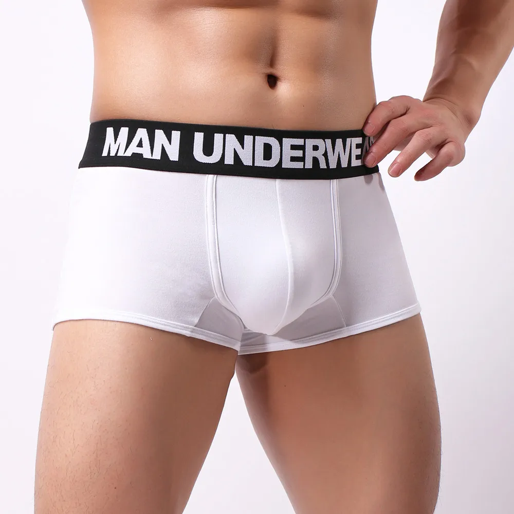 Мужское сексуальное нижнее белье сетчатые дышащие удобные штаны мужские трусы с