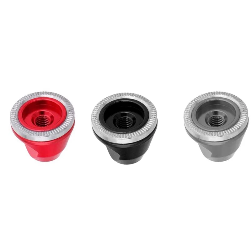 

3Pcs Bike Hub Nut M5 Bicycle Quick-Release Lever Nuts Cap Cycling Quick Dismounting Shaft Screw Mountain Parts