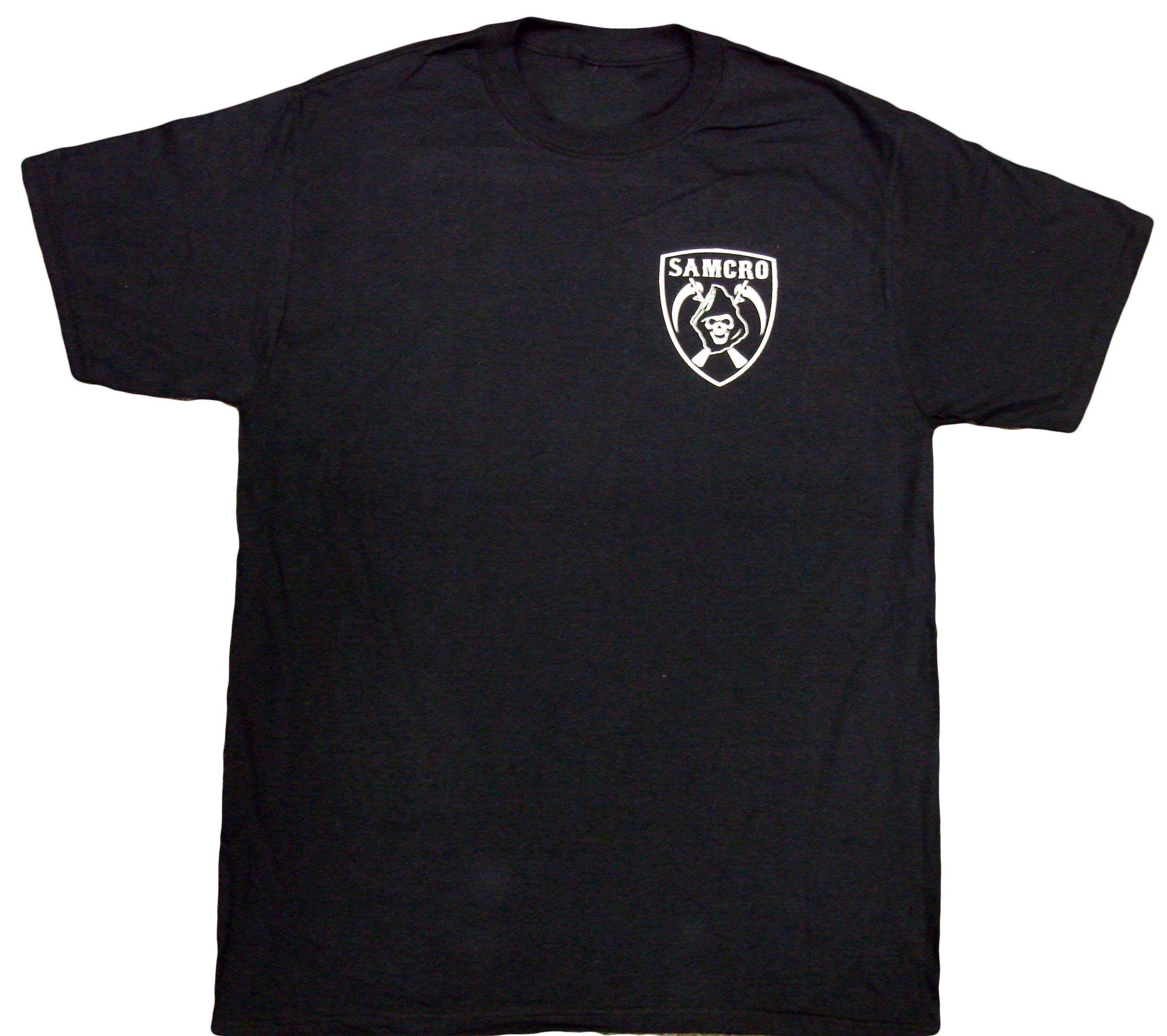 

TV Show Sons of Anarchy Black & White Crossed Logo Men's T-Shirt Summer Cotton Short Sleeve O-Neck Unisex T Shirt New S-3XL