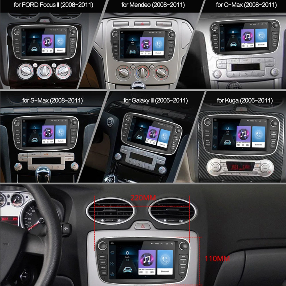 Android 8 1 gps Автомагнитола 2 Din Автомобильный мультимедийный плеер 7 0 "аудио