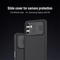 for samsung galaxy a32 5gm32 5g nillkin camera protection slide cover back shell camshield case matte non slip