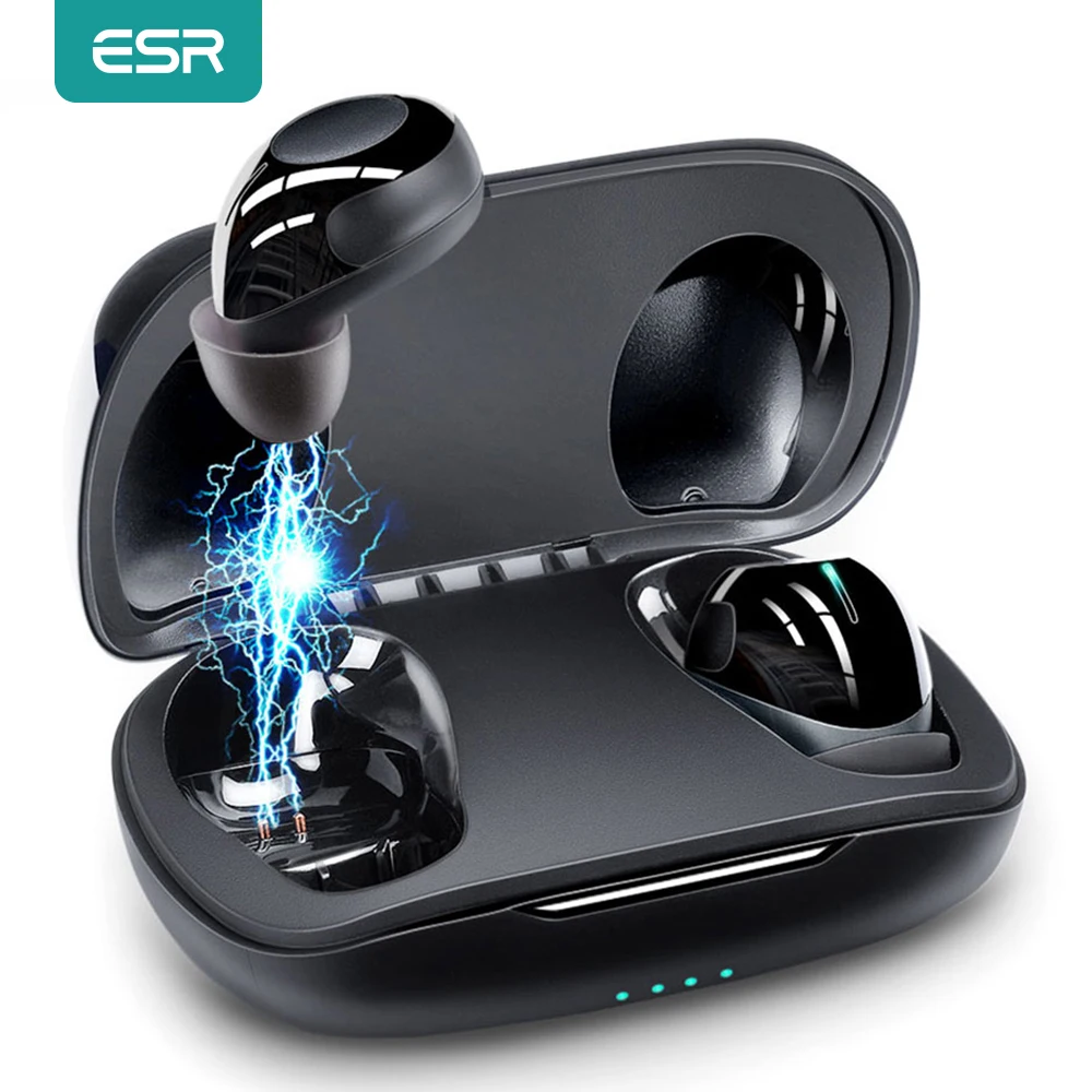 ESR наушники вкладыши TWS с мини Беспроводной Bluetooth 5 0 Шум шумоподавления IPX5 HD стерео