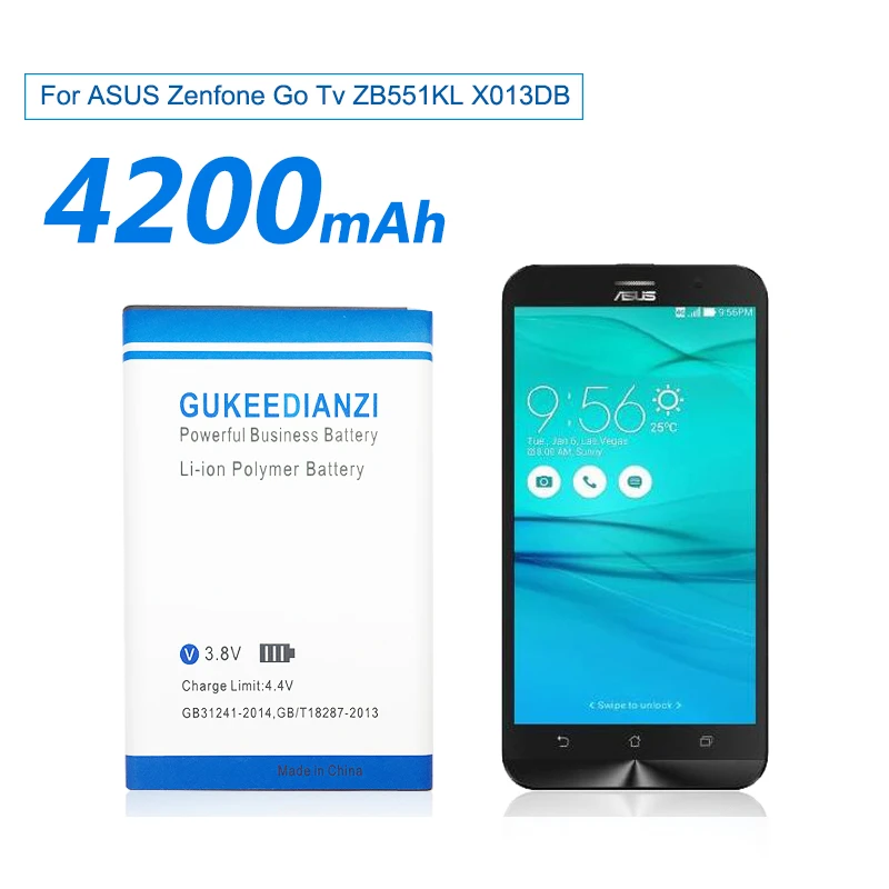 4200mAh B11P1510 перезаряжаемый мобильный аккумулятор для ASUS Zenfone Go Tv ZB551KL X013DB литий-ионные аккумуляторы