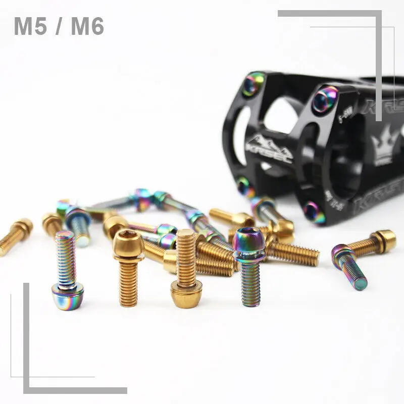 Титановый стержень для горного велосипеда KRSEC M6/M5 дорожный горный велосипед руль